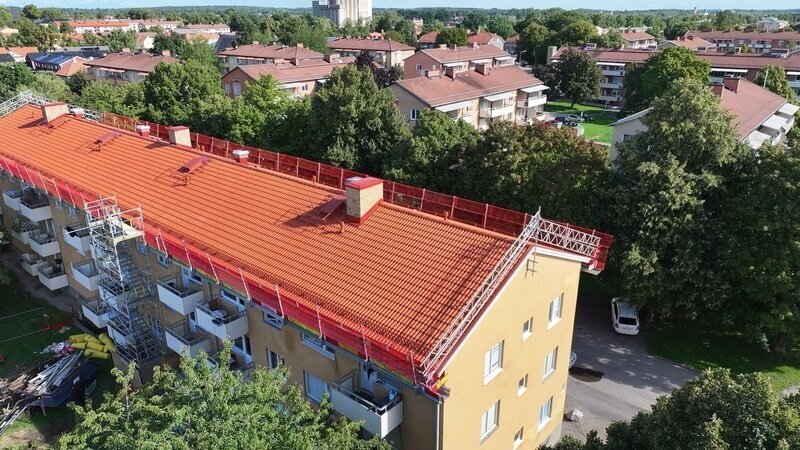 Takläggare i Bålsta – nytt tak lagt av Husdesign Gruppen