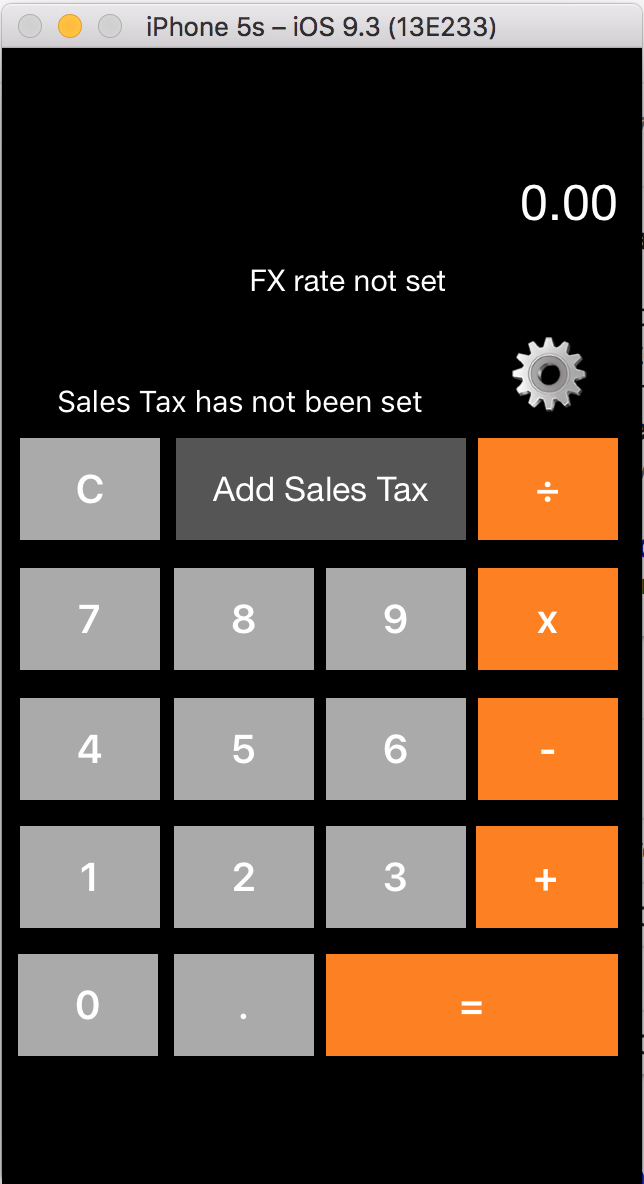 fx Calculator Startup Screen