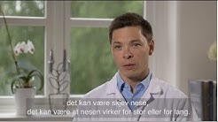 Neseoperasjon - erfaringer før og etter operasjon