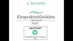 Akuttvakt - Kiropraktor i Ålesund, Møre og Romsdal - Kiropraktorklinikken i Sentrum