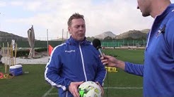 Fysio Espen Strøm-Normann som keeper