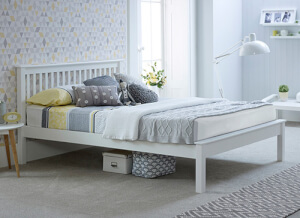 Bedmaster White Grace Low Foot End A product image for the Bedmaster White Grace Low Foot End