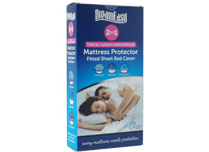 DreamEasy Tencel Luxury Waterproof Mattress Protector A product image for the DreamEasy Tencel Luxury Waterproof Mattress Protector