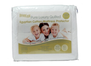 DreamEasy Luxury Quilted Egyptian Cotton Mattress Protector A product image for the DreamEasy Luxury Quilted Egyptian Cotton Mattress Protector