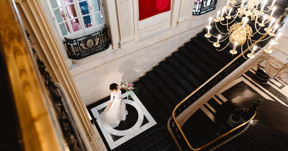 An intimate London wedding venue 