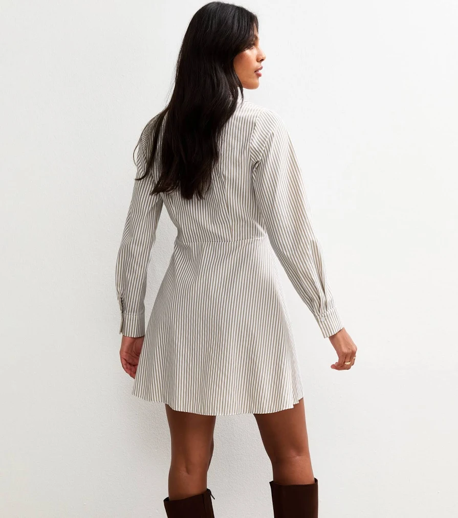 new look striped shirt dress The Eleanor shirt dress is our bestseller for good reason! The workhorse  that can take you anywhere  including the bowling alley for birthday  parties!