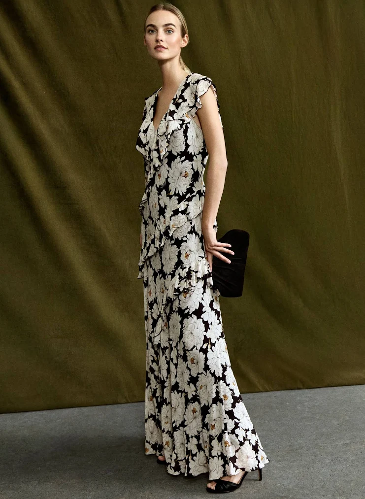 phase eight floral maxi dress Rosa Floral Pleat Maxi Dress