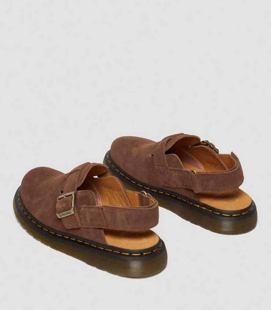 Trendxparc Dr. Martens Jorge Ii Bronx Suede Slingback Mule
