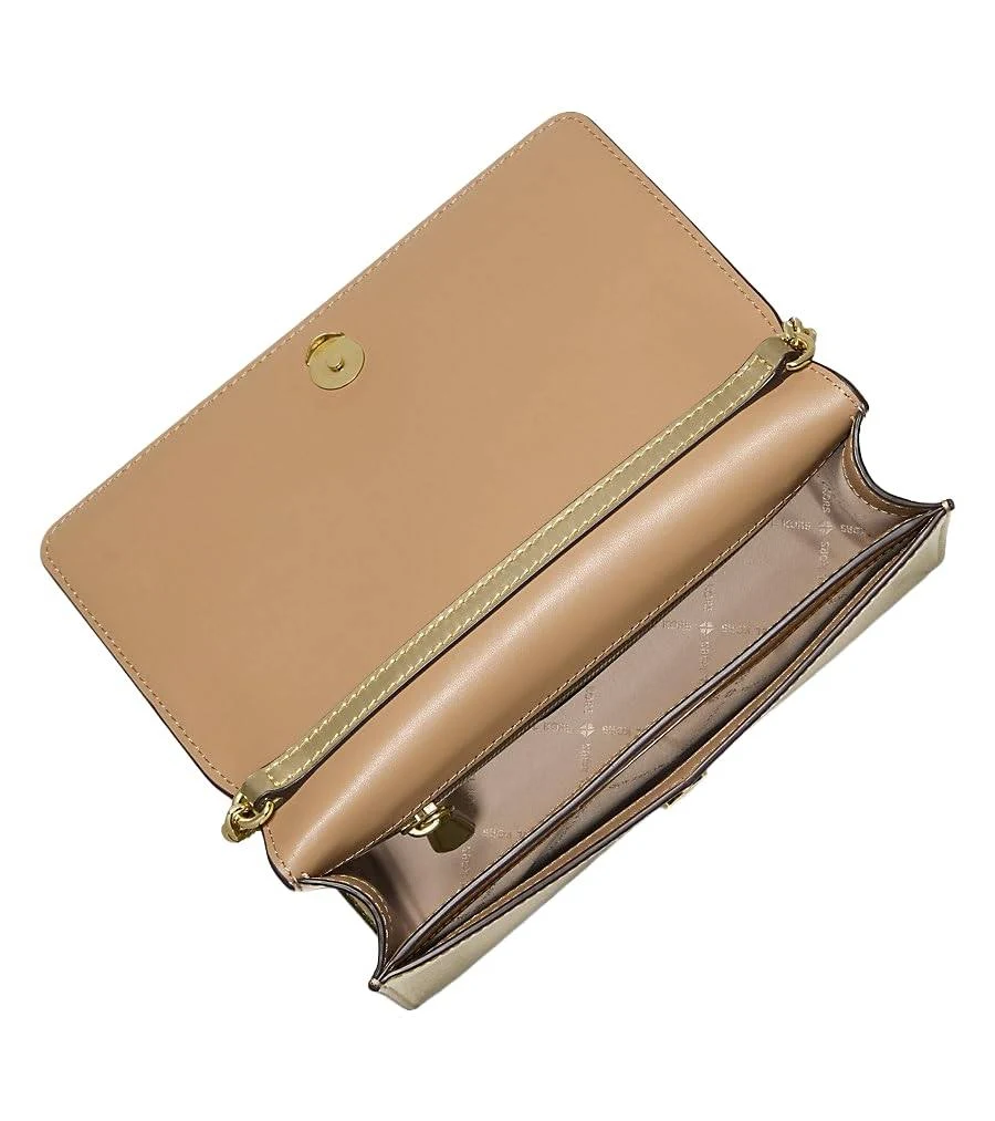 Trendxparc Michael Kors Jet Set Travel Metallic Crossbody Bag