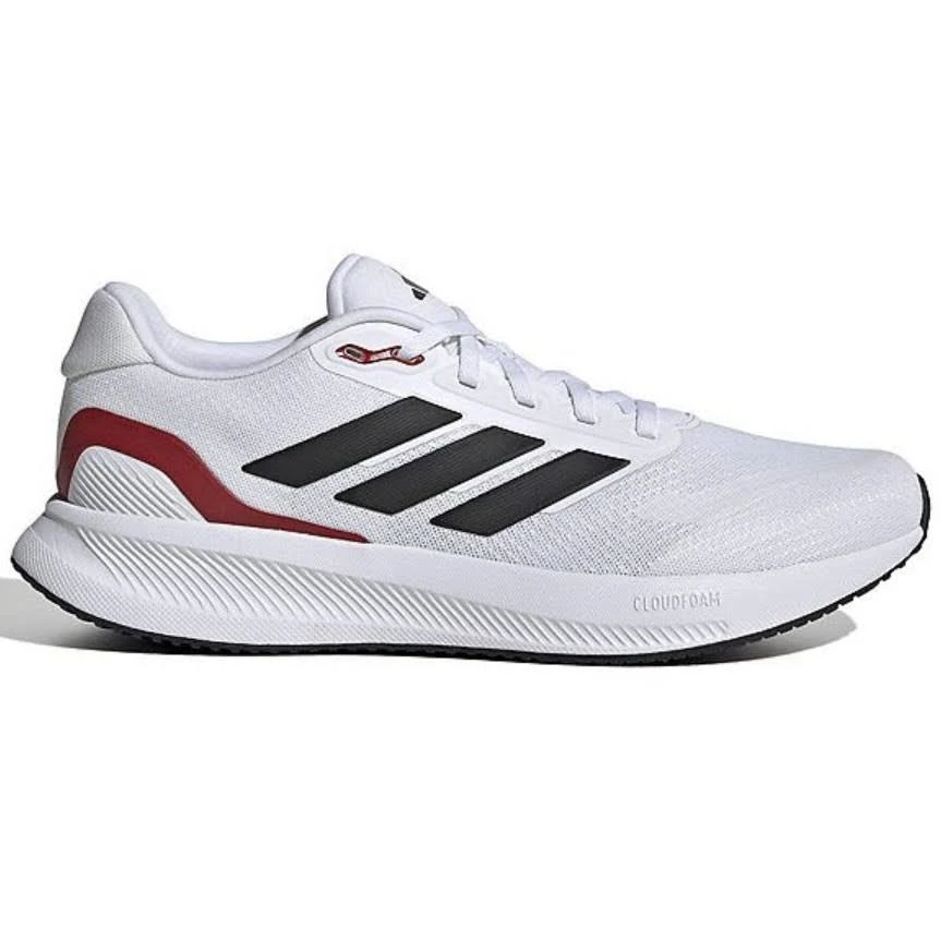 Trendxparc Adidas Runfalcon 5 White Black Scarlet Red Running
