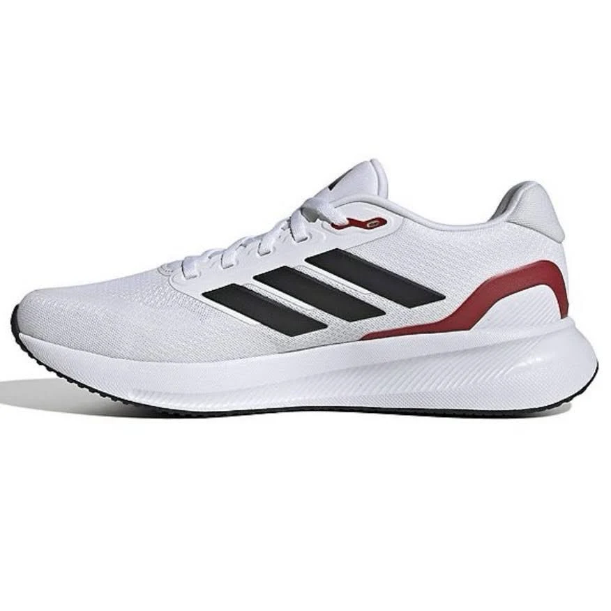 Trendxparc Adidas Runfalcon 5 White Black Scarlet Red Running