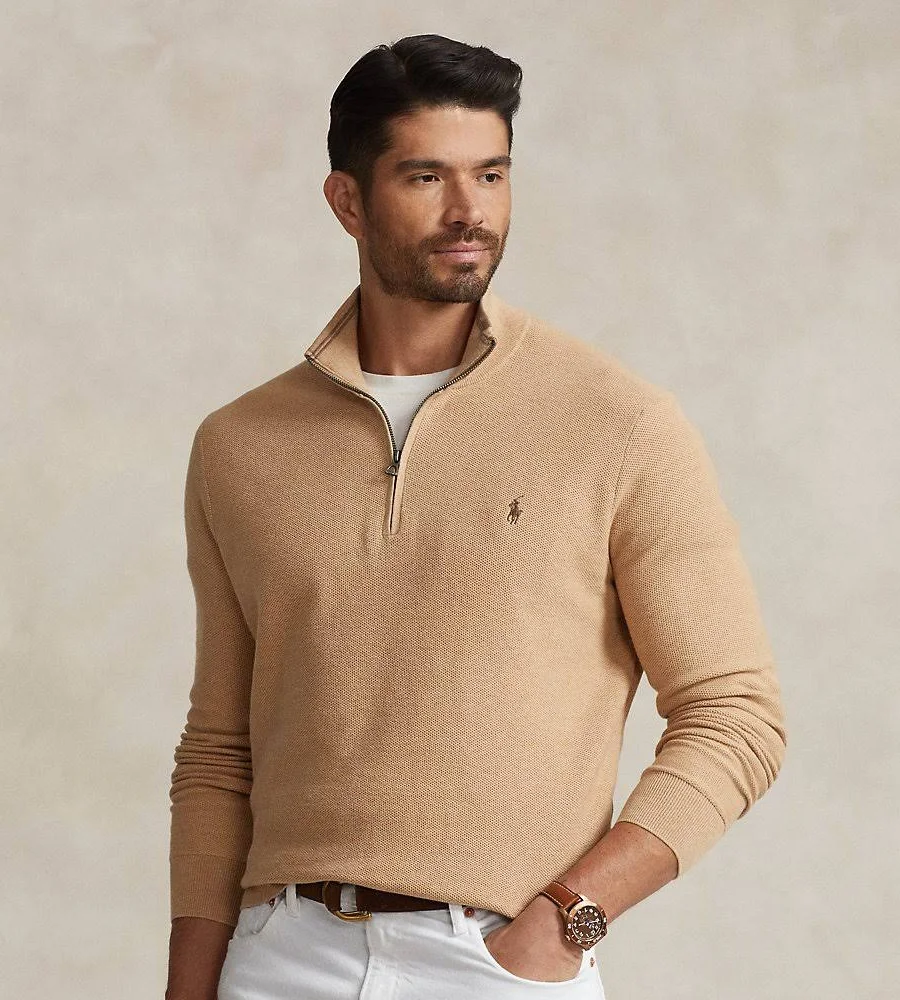 Aisle-3 Polo Ralph Lauren 1/4 Zip Jumper Mens