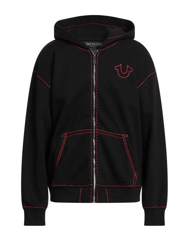 Aisle-3 True Religion Men's Heritage Big T Zip Hoodie