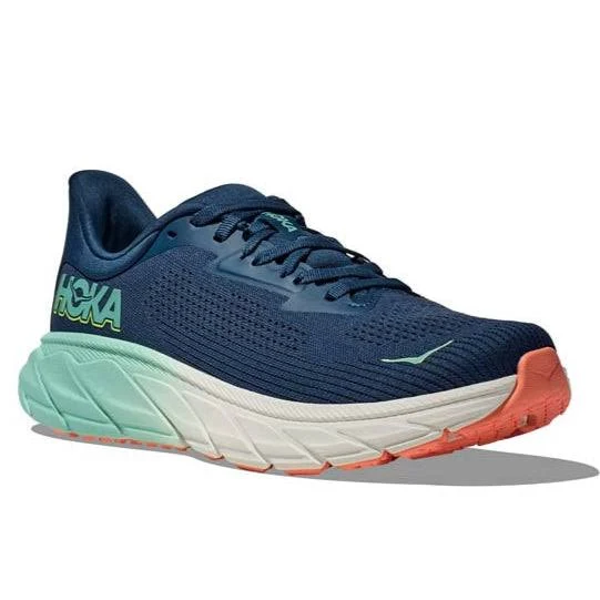 Trendxparc Womens Hoka Arahi 7 in Midnight/Seafoam