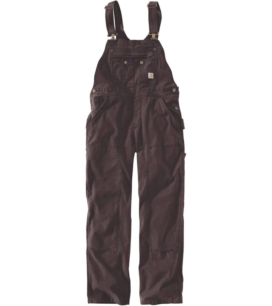 Aisle-3 Carhartt 102438 Women's Rugged Flex Loose Fit Canvas Bib