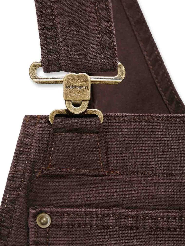 Aisle-3 Carhartt 102438 Women's Rugged Flex Loose Fit Canvas Bib