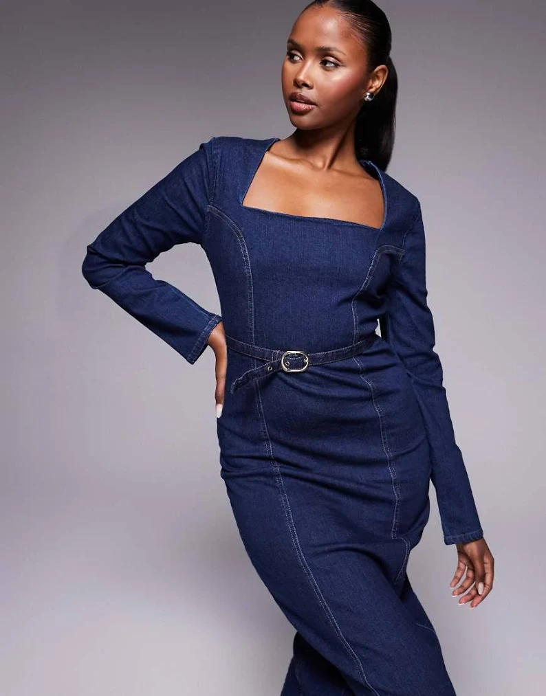 river island bodycon dress NWT River Island Ruched Blue Bodycon Dress