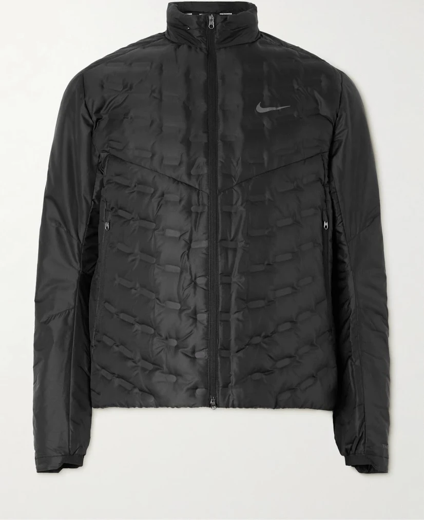 Aisle-3 NIKE RUNNING Repel Logo-Print Therma-FIT ADV AeroLoft Down