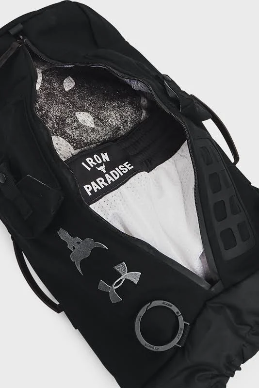 バッグ UA Project Rock 60 BAG Trendxparc Under Armour Men's Project Rock 60 Bag - Black, OSFA