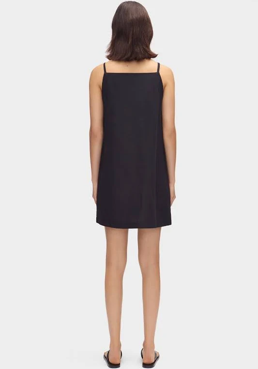 aligne ozzy linen mini dress ALIGNE - Ozzy Linen Mini Dress