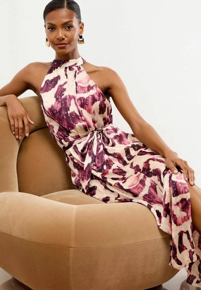 lipsy halter neck dress Buy Lipsy Navy Blue Hanky Hem Halter Occasion Dress (5-16yrs) from Next USA