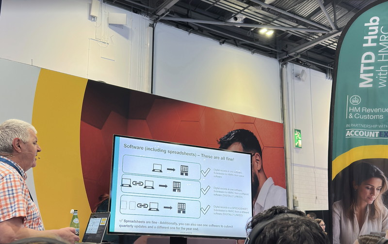 HMRC talk at Accountex London