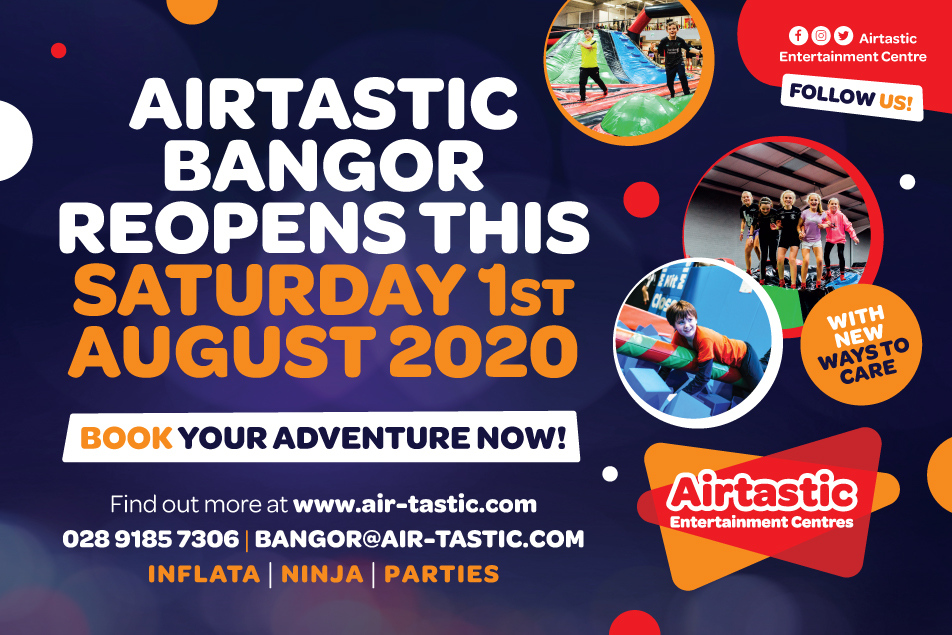 Airtastic Bangor Reopening 2020 Website post Feature image 952x635