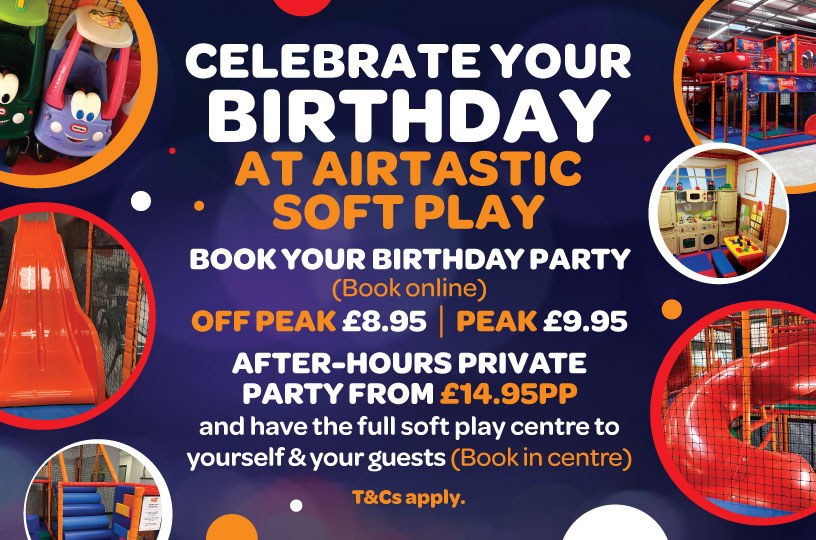 Birthday Parties At Bangor Airtastic Entertainment Centres