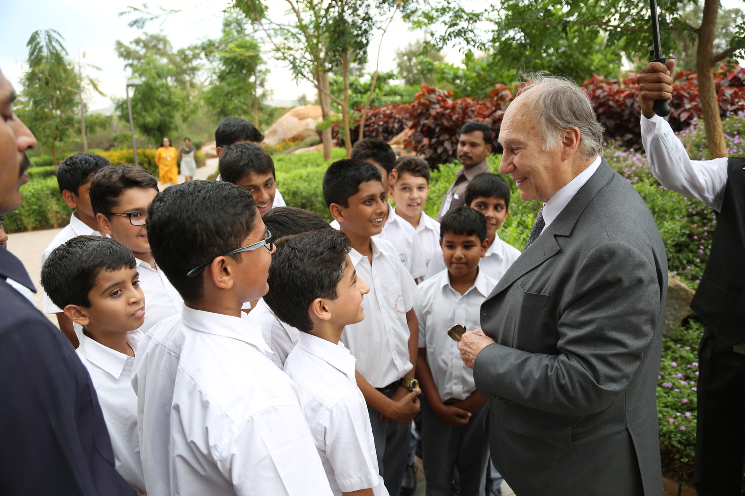 Aga Khan Reviews Progress Of Aga Khan Academy In Hyderabad India