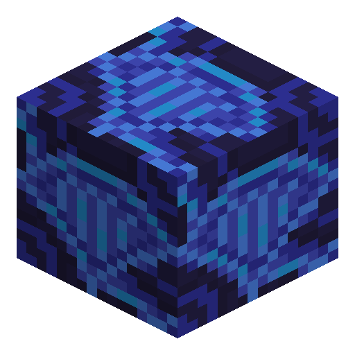 Blaue glasierte Keramik