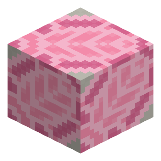 Rosa glasierte Keramik