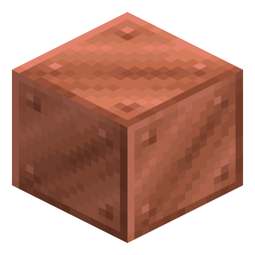 Bloc de cuivre ciré