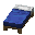 Cama azul