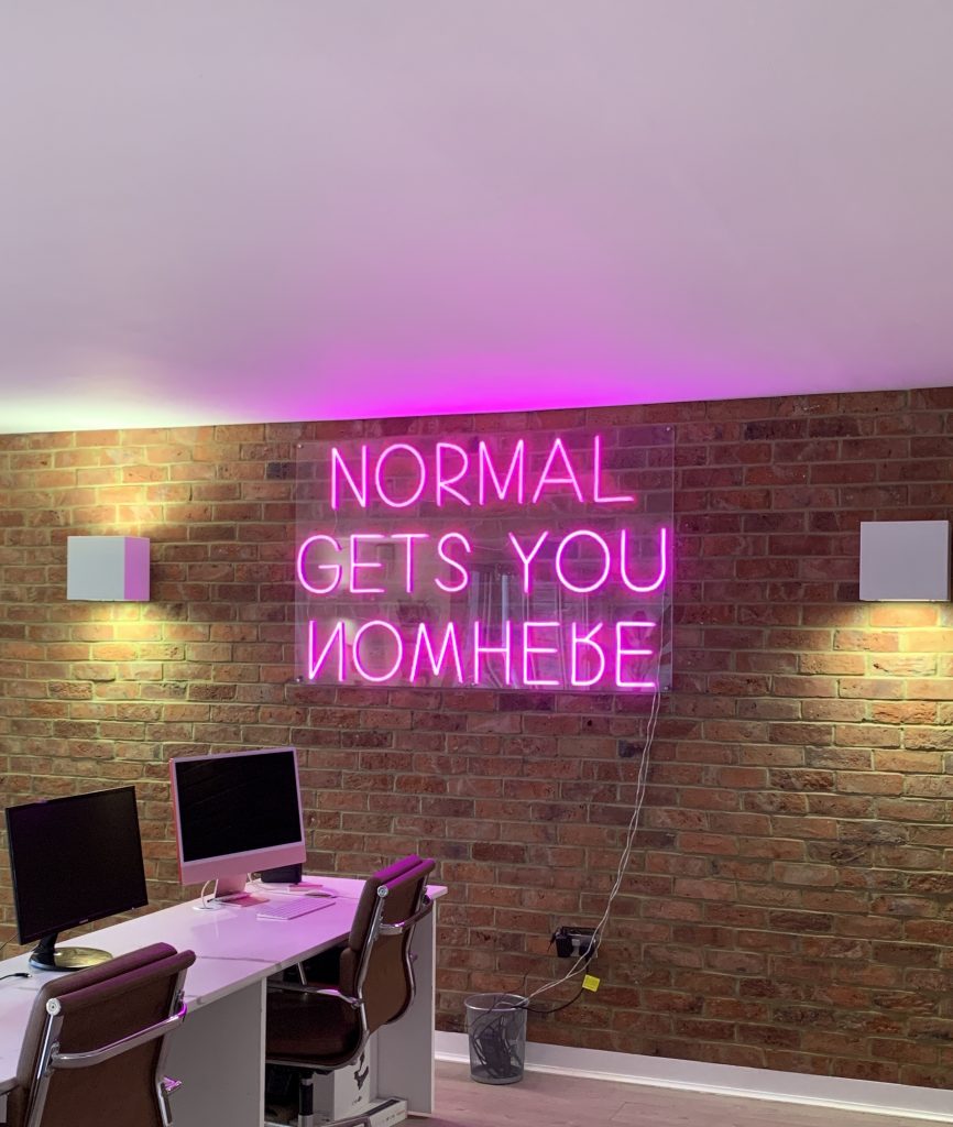 Full width project banner image