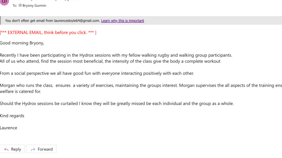 Accessible health and exercise provision