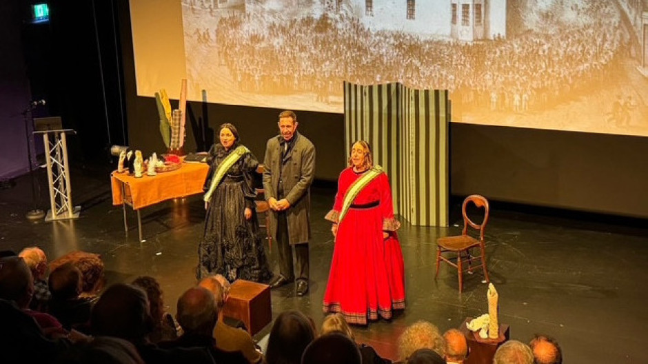 A play about the life of Mary Frost