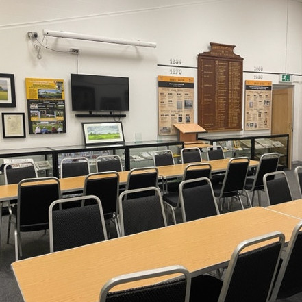 Newport Cricket Club has also developed a fantastic Cricket Museum, dedicated to the Club's previous ground at Rodney Parade, which was sold in 1990. The Museum has some fantastic photos and memorabilia, with artefacts dating back to 1856. Available for small conferences and business meetings. Well worth a visit.