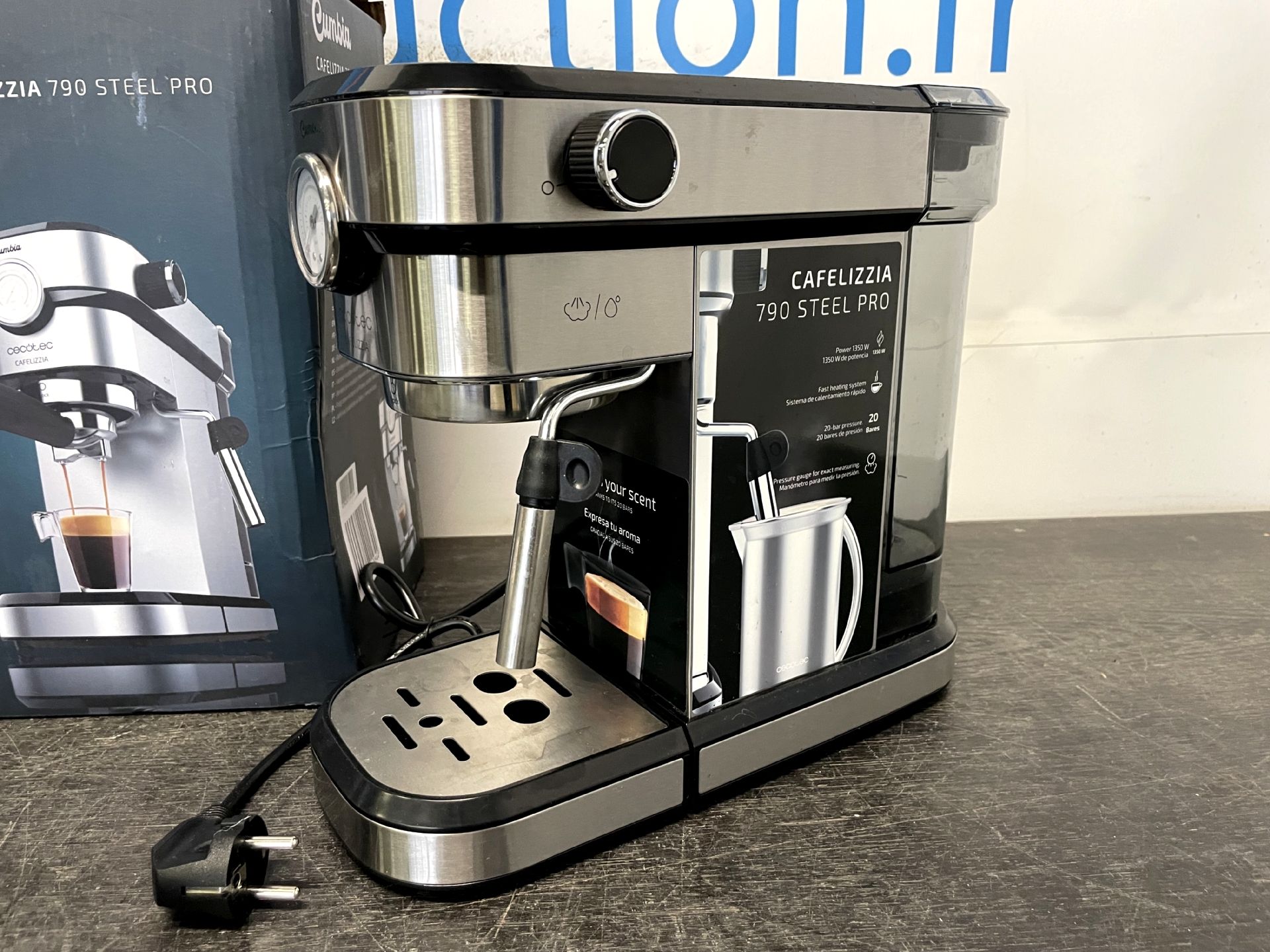 Cafelizzia 790 Steel Cafetera Express Cecotec