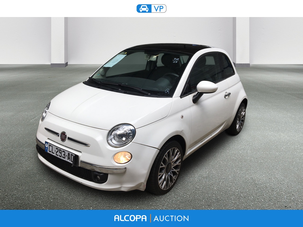 Fiat 500 04 12 01 16 500 1 2 8v 69 Ch Lounge Dualogic Alcopa Auction
