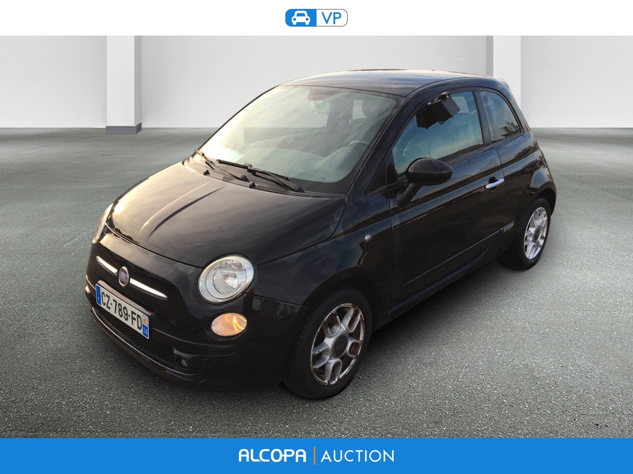 Fiat 500 500 1 2 8v 69 Ch Sport Alcopa Auction