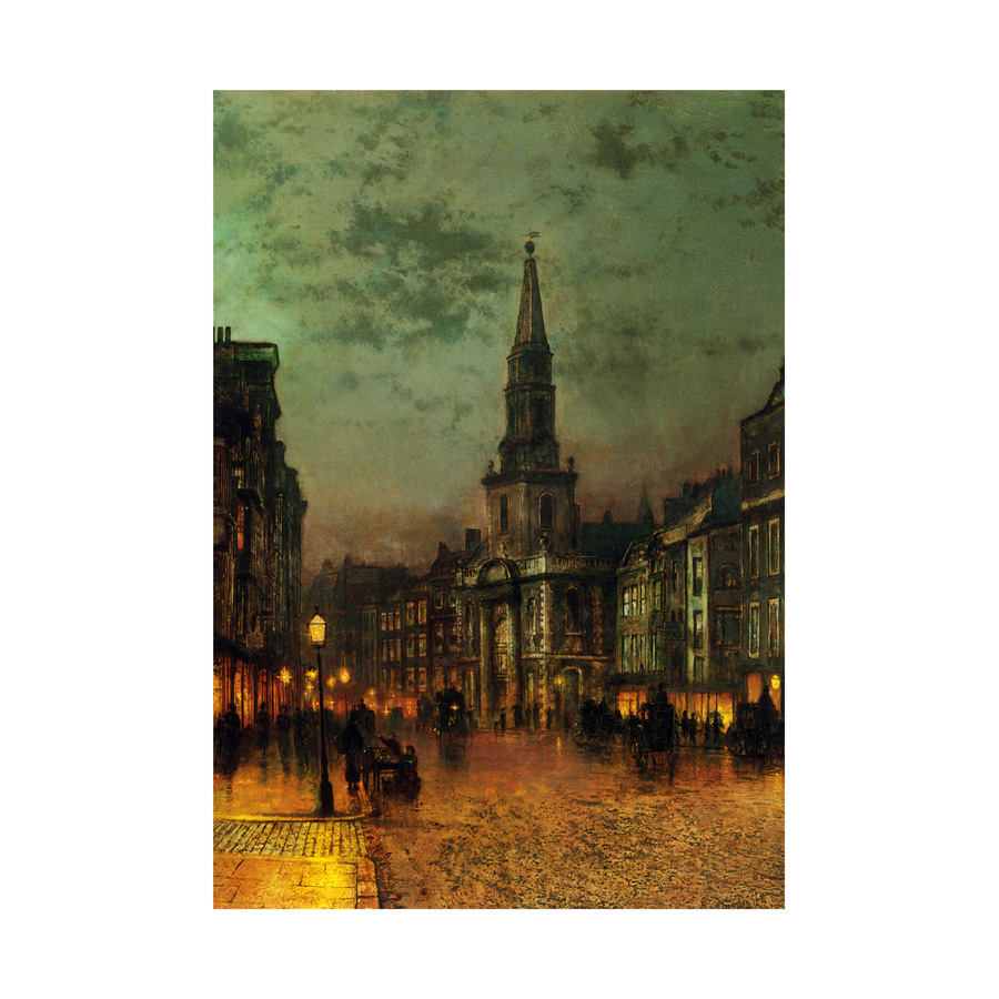 John Atkinson Grimshaw Blackman Street London 1885 Framed Wall Art Print - Picture 14 of 19