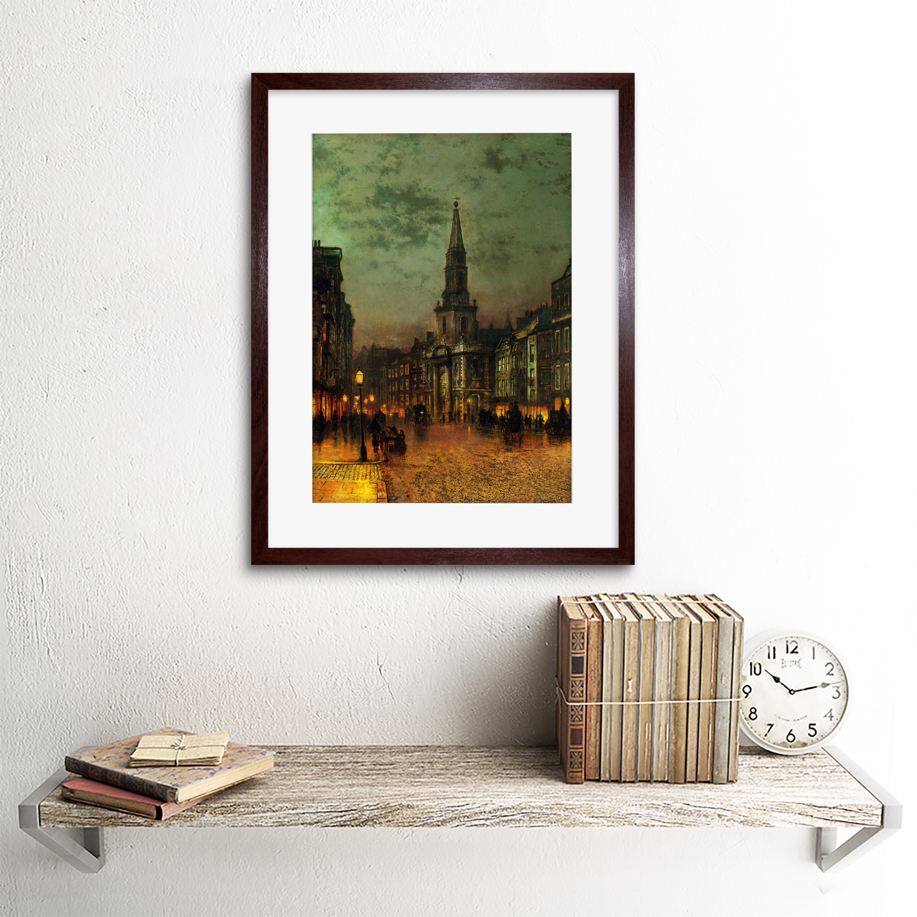 John Atkinson Grimshaw Blackman Street London 1885 Framed Wall Art Print - Picture 7 of 19