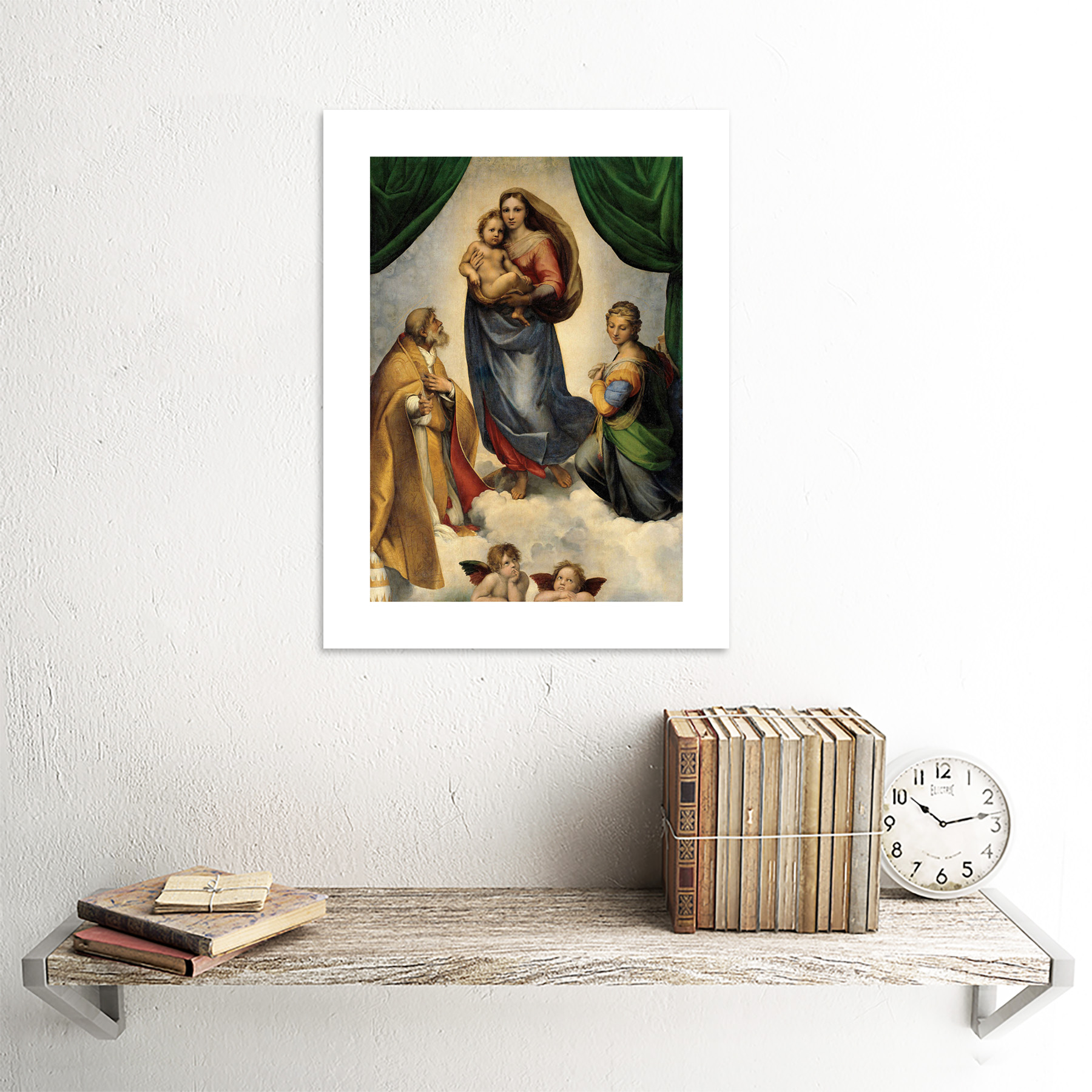 Raphael Sistine Madonna Old Master Framed Art Print Picture Mount