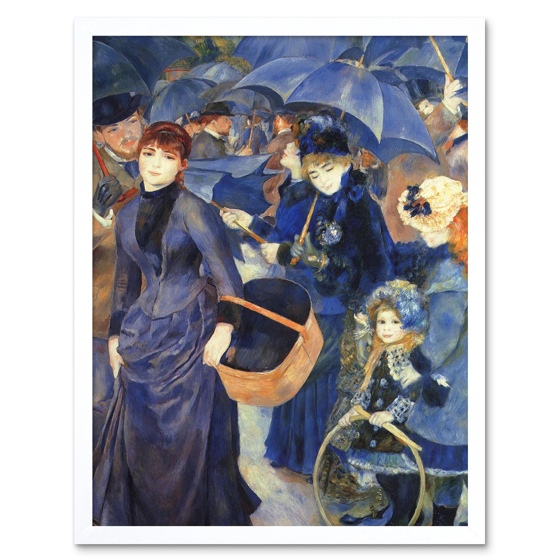 Renoir、MORTE、希少画集画、新品額装付 ファイル:Pierre-Auguste Renoir - Woman with a Hat - Google