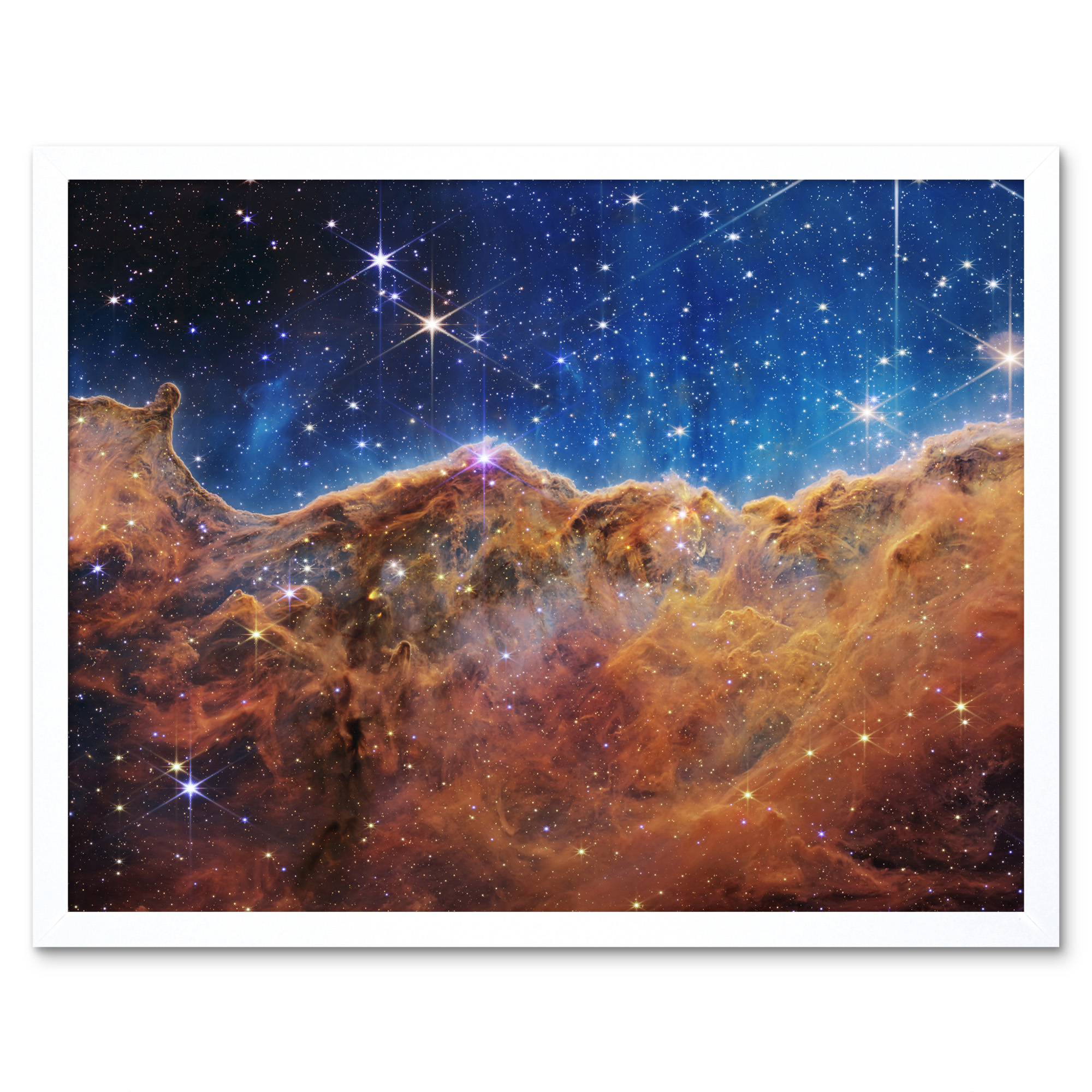 NASA James Webb Space Telescope Cosmic Cliffs Carina Nebula NIRCam