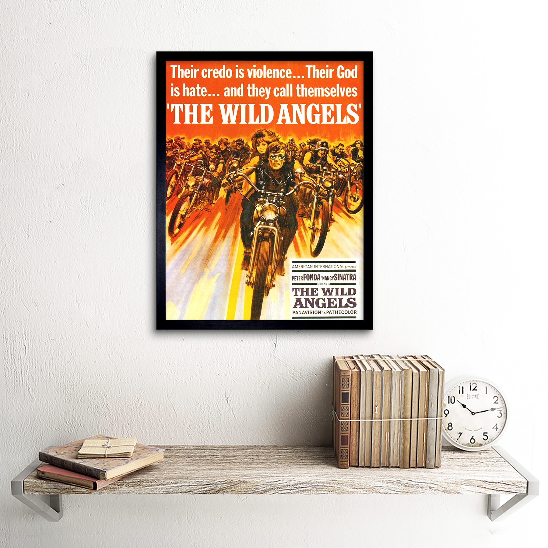 FILM MOVIE WILD ANGELS MOTORCYCLE GANG FONDA SINATRA ART POSTER PRINT LV1639