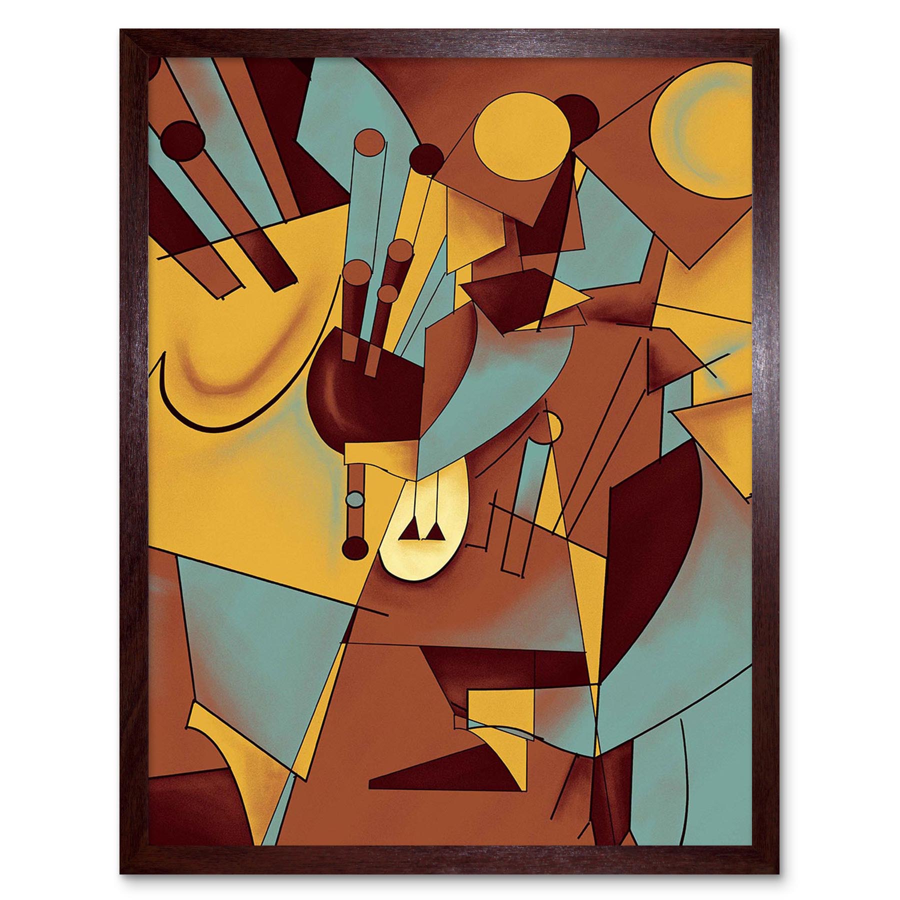 THE POSTER CLUB ポスター ABSTRACT Cubism atelier-cph-x-the-poster-club-