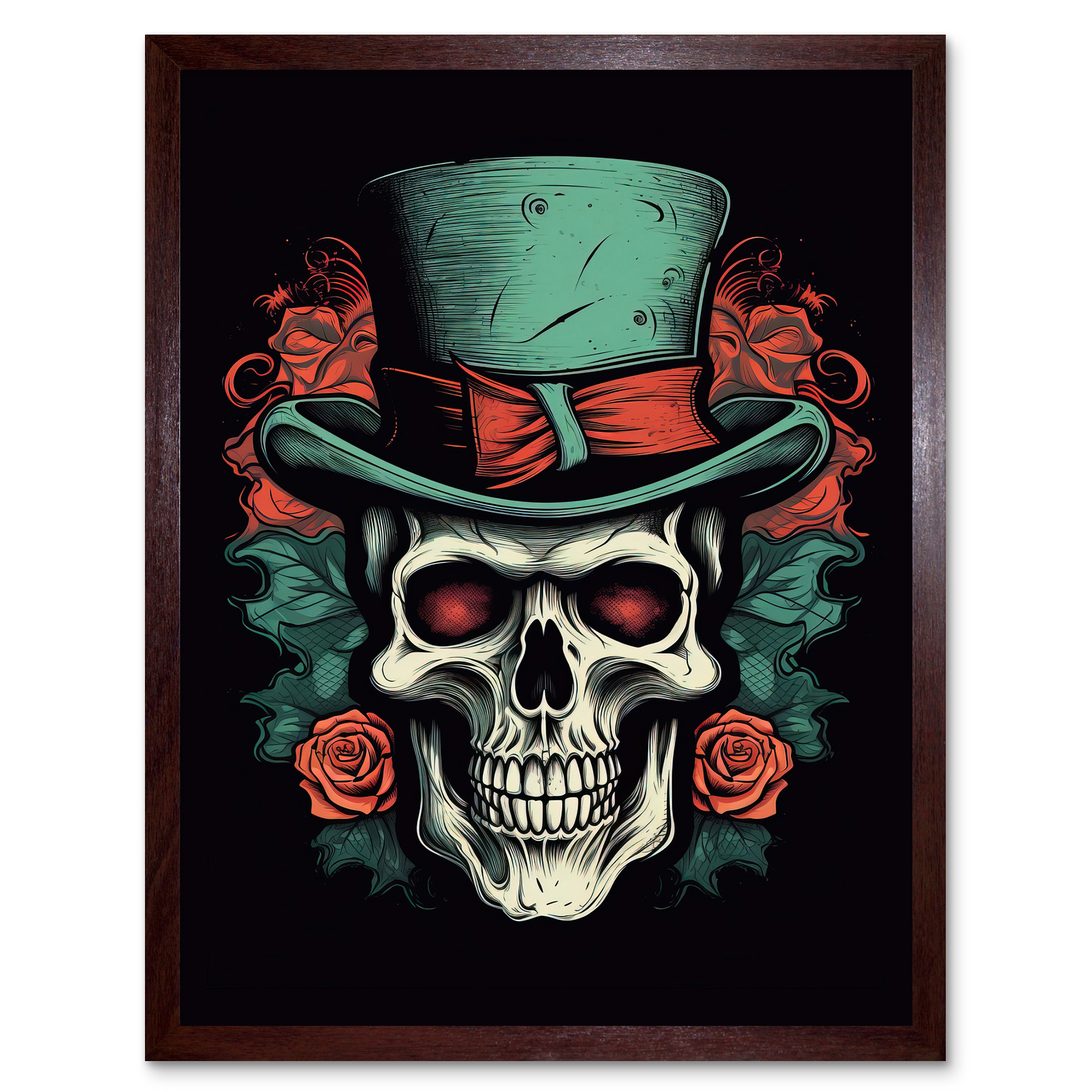 tatoo studio yamada IRON SKULL POSTER