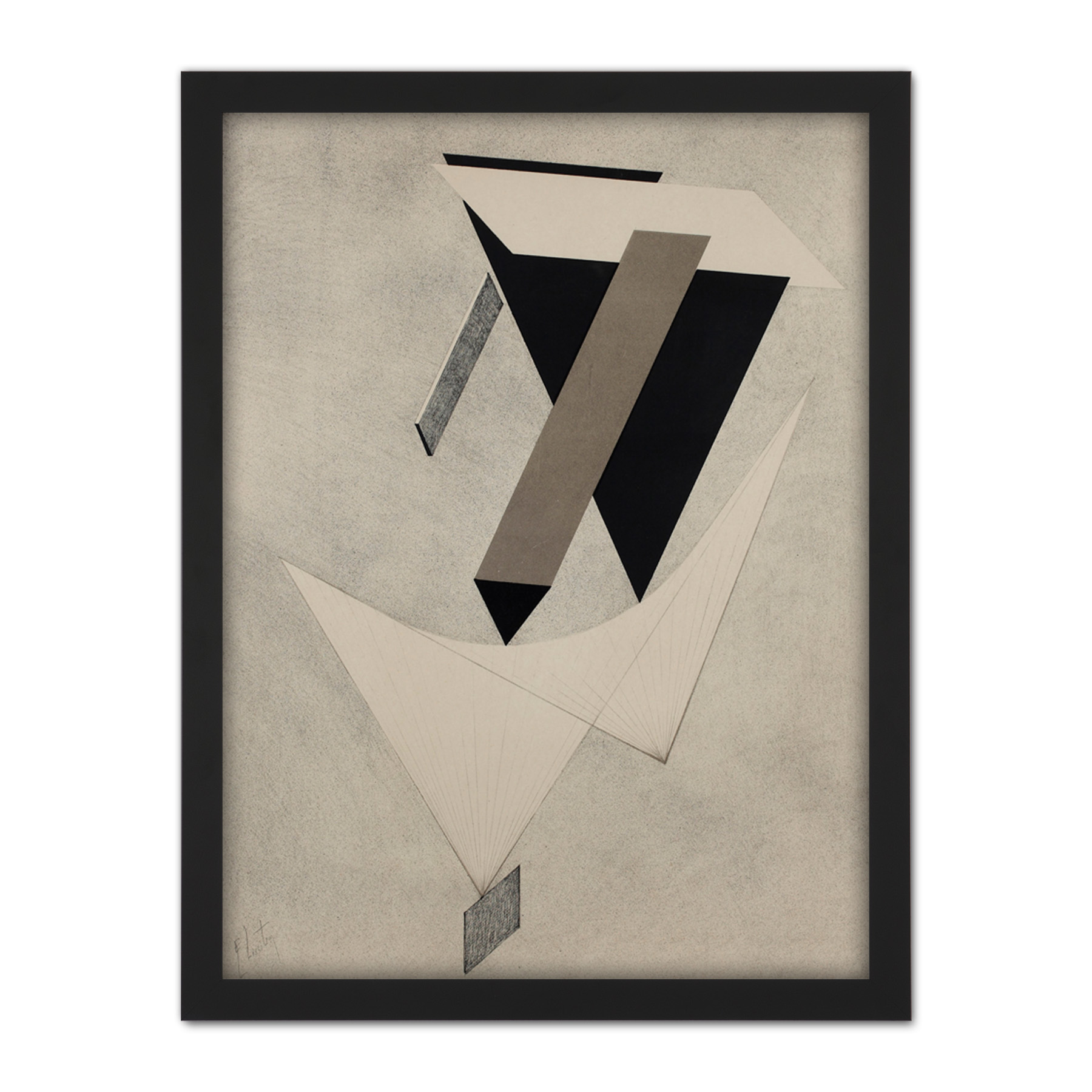 Lazar El Lissitzky Kestnermappe Proun Rob Levnis And Chapman Large Framed Print - Bild 2 von 25
