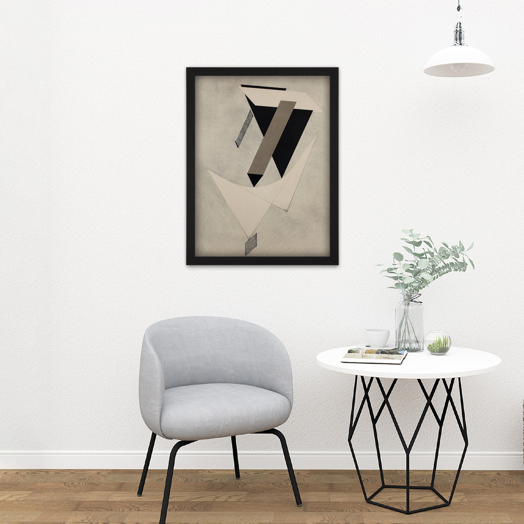 Lazar El Lissitzky Kestnermappe Proun Rob Levnis And Chapman Large Framed Print - Bild 3 von 25